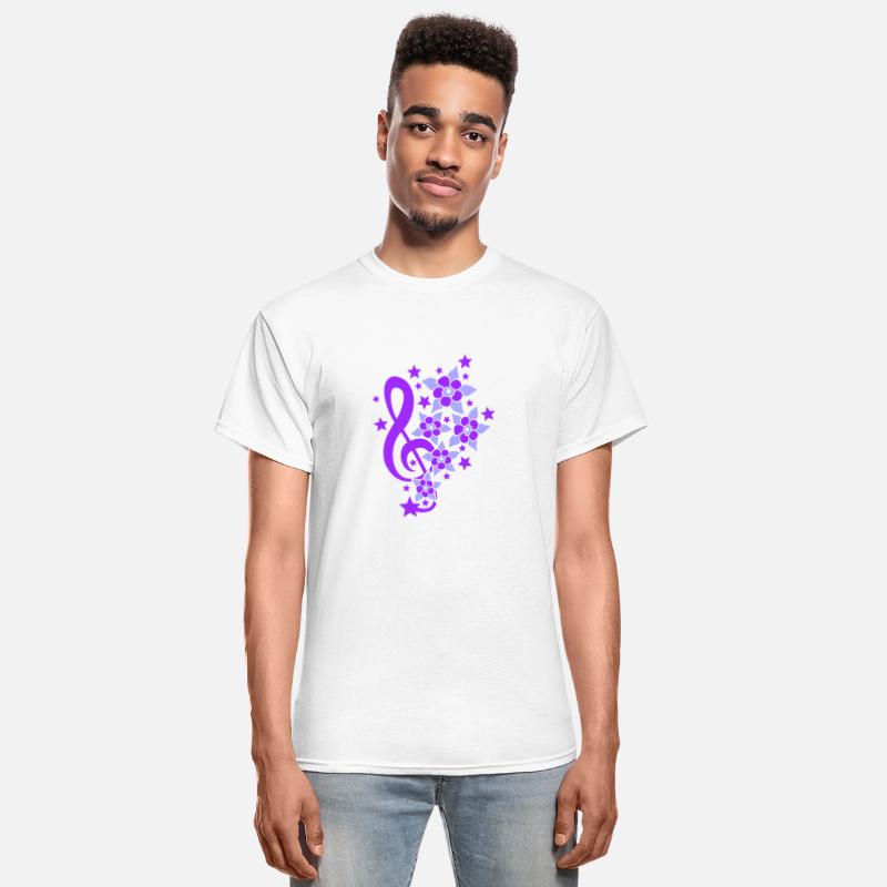 Music Clef Note French Stars Treble Flowers Sound