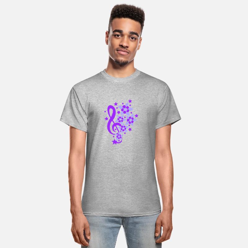 Music Clef Note French Stars Treble Flowers Sound