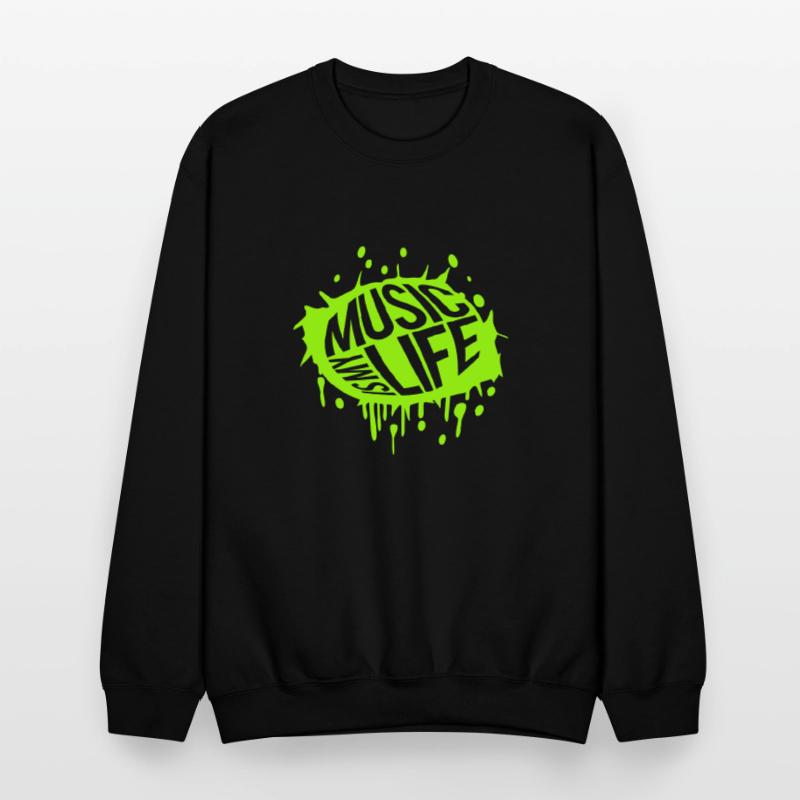 Music is my Life Love Saying Graffiti Spray Drops