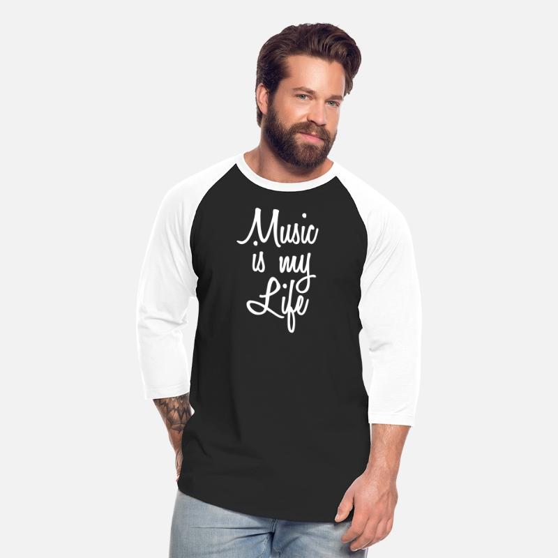 Music is my Life Love Text Saying Club Party Dance