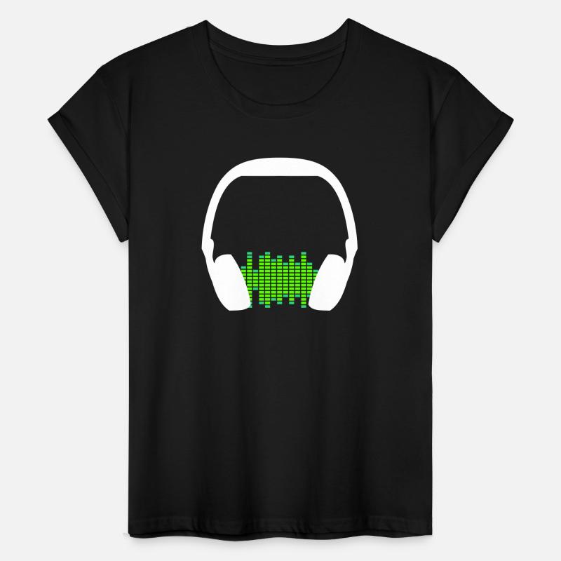 Music Love Headphone Equalizer Wave Bars Party