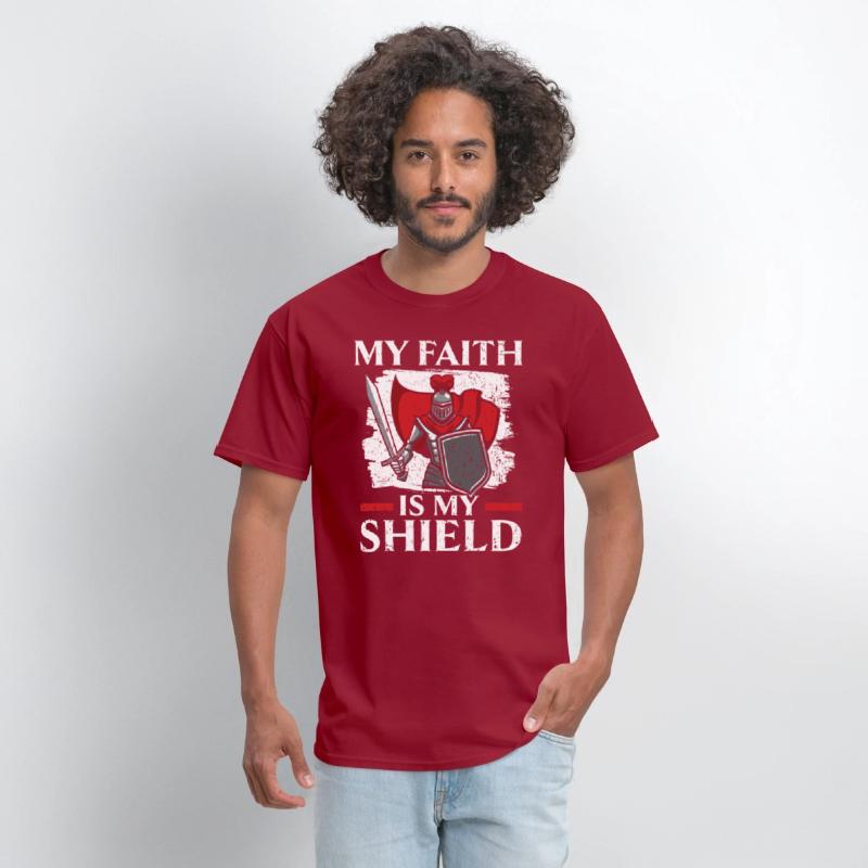 My Faith Is My Shield Knight Knighthood Warrior