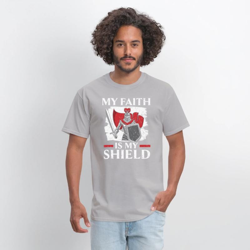 My Faith Is My Shield Knight Knighthood Warrior