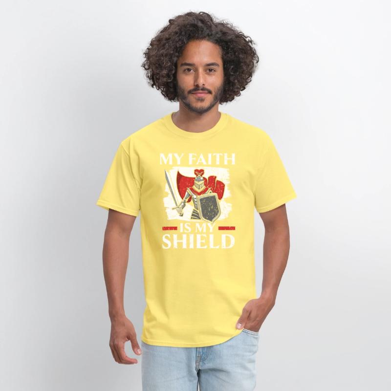 My Faith Is My Shield Knight Knighthood Warrior