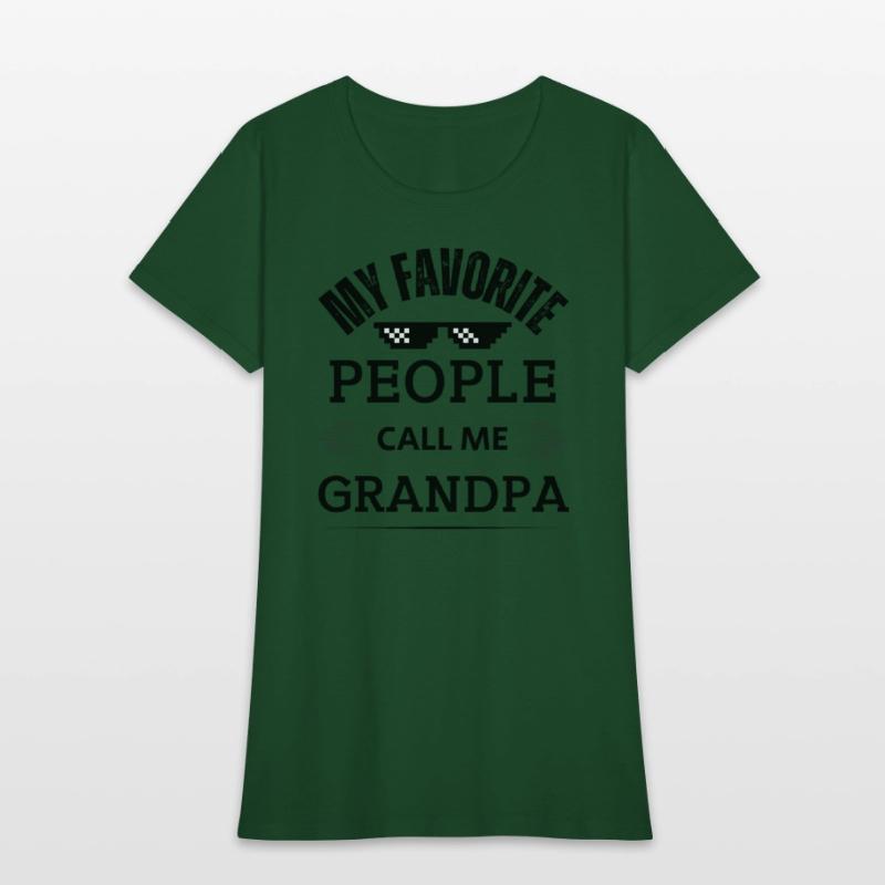 My Favorite People Call Me Grandpa Fathers Day