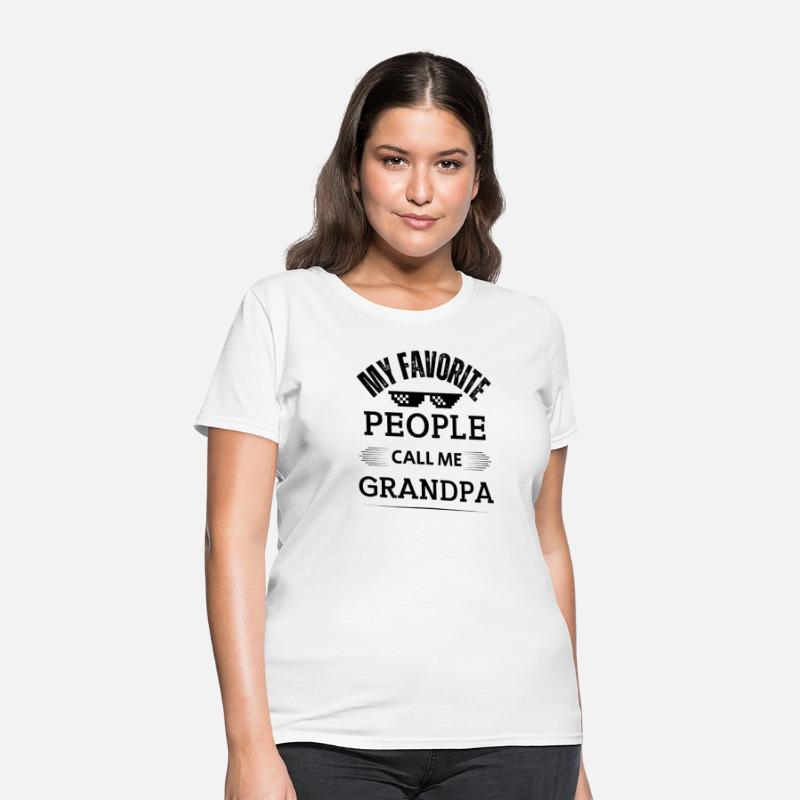 My Favorite People Call Me Grandpa Fathers Day