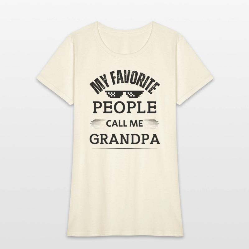 My Favorite People Call Me Grandpa Fathers Day