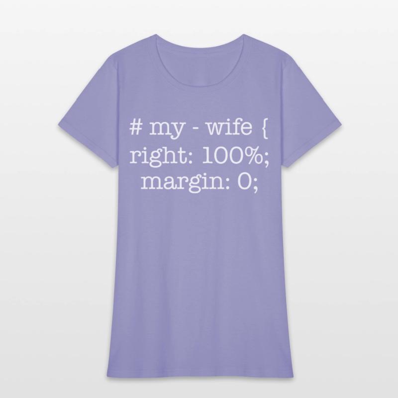 My Wife 100% Right Funny Husband Couple Fiancée