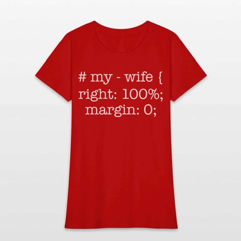 My Wife 100% Right Funny Husband Couple Fiancée