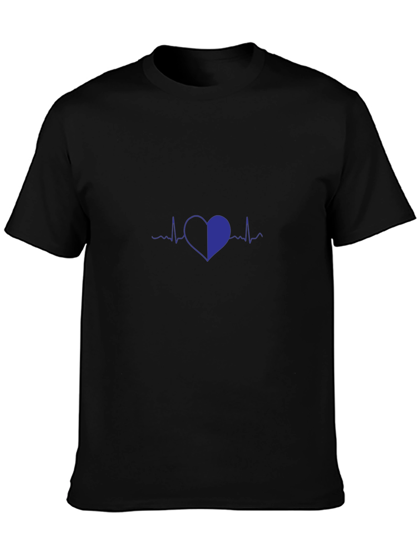 Heartbeat Graphic Tee - Stylish Comfort