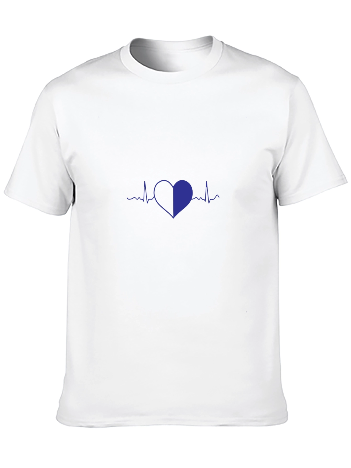 Heartbeat Graphic Tee - Stylish Comfort