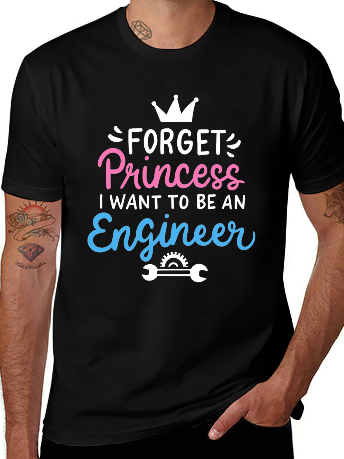 Forget Princess Engineer T-Shirt