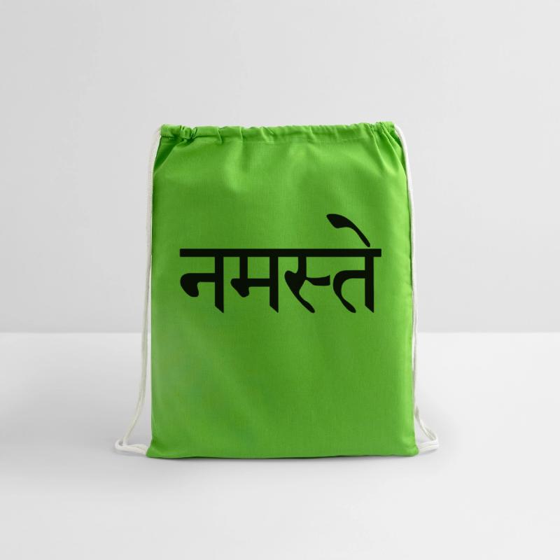 Namaste Sanskrit written shade picture