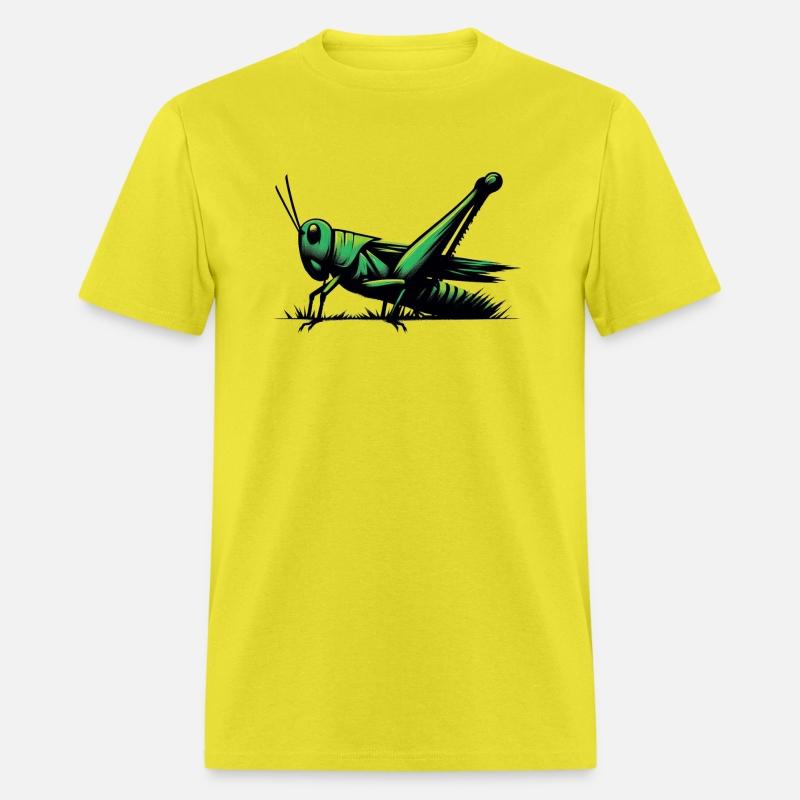 Nature Grasshopper Insect Brushstroke Art 1