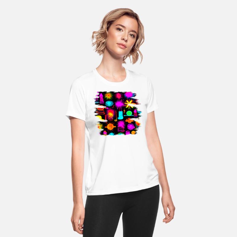 Neon Fluorescent UV Electro Music Party