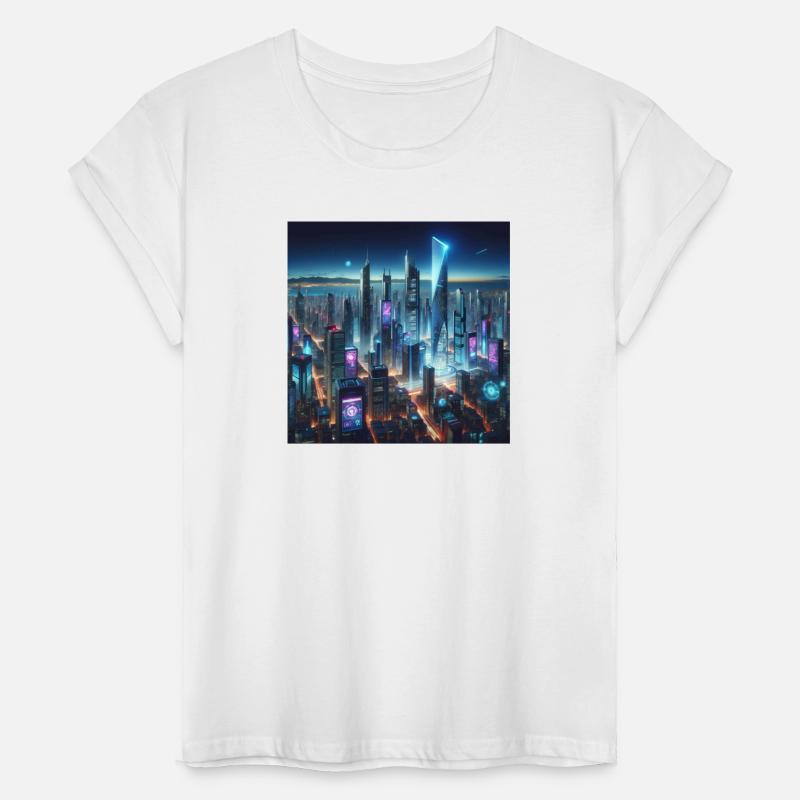 Neon Metropolis A Vision of Future Skies