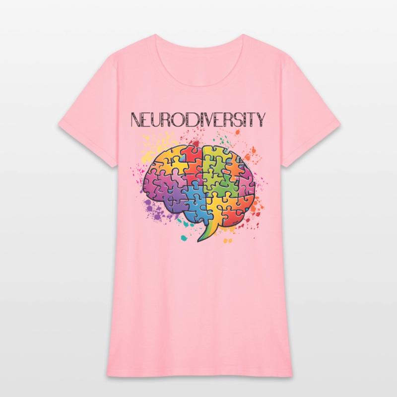 Neurodiversity coloured brain
