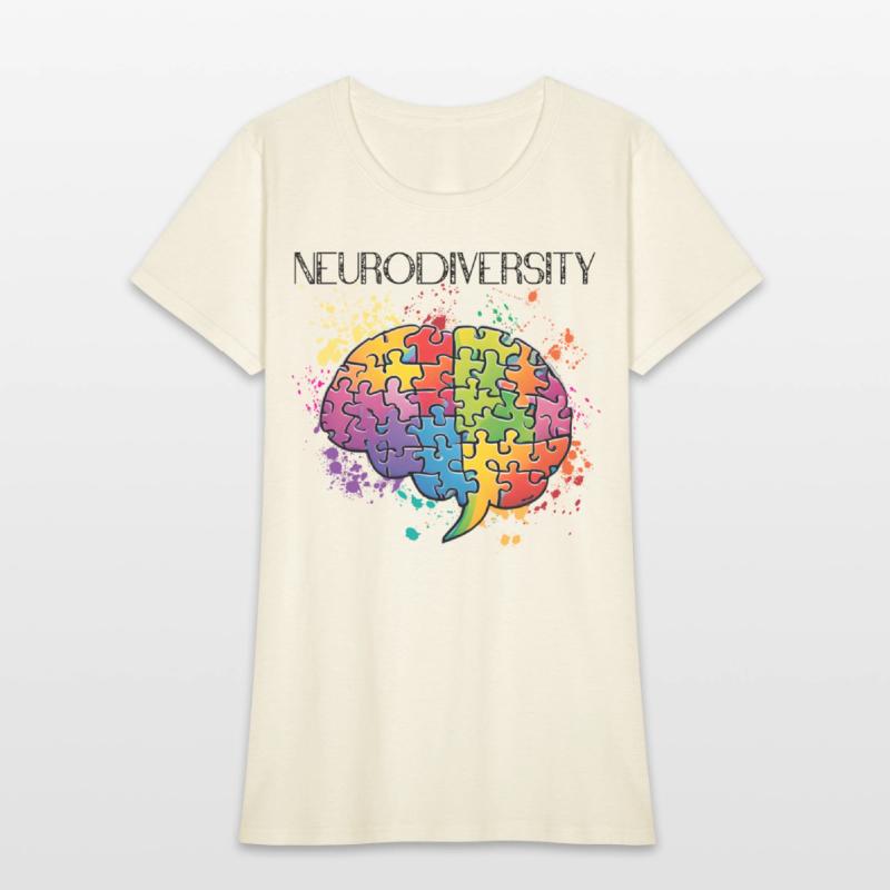 Neurodiversity coloured brain