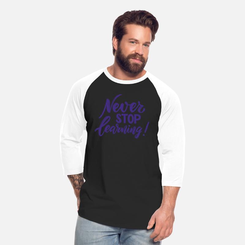 Never Stop Learning Typography
