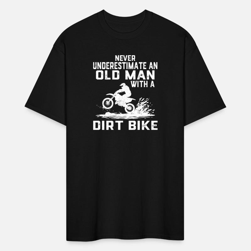 Never Underestimate an Old Man with a Dirt Bike