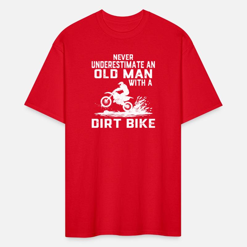 Never Underestimate an Old Man with a Dirt Bike