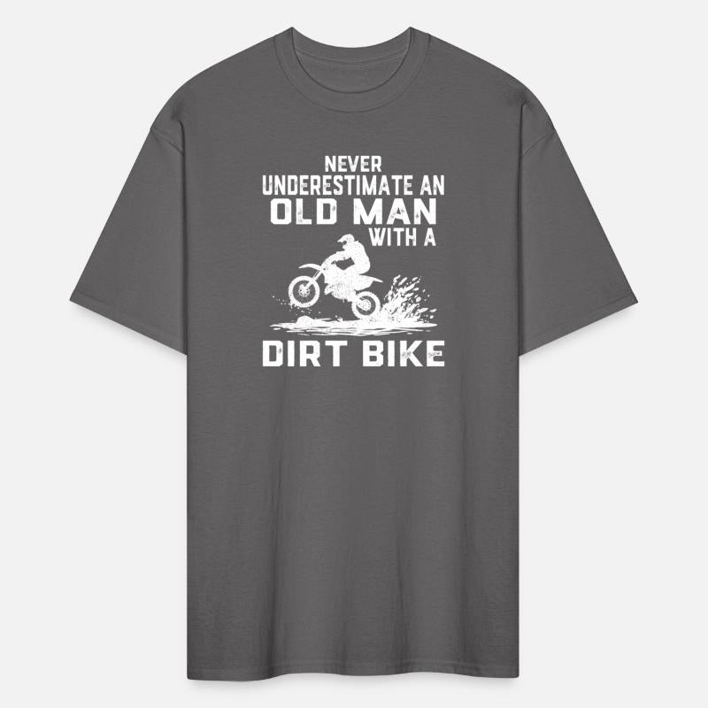 Never Underestimate an Old Man with a Dirt Bike