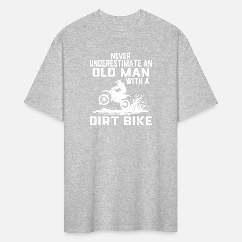Never Underestimate an Old Man with a Dirt Bike