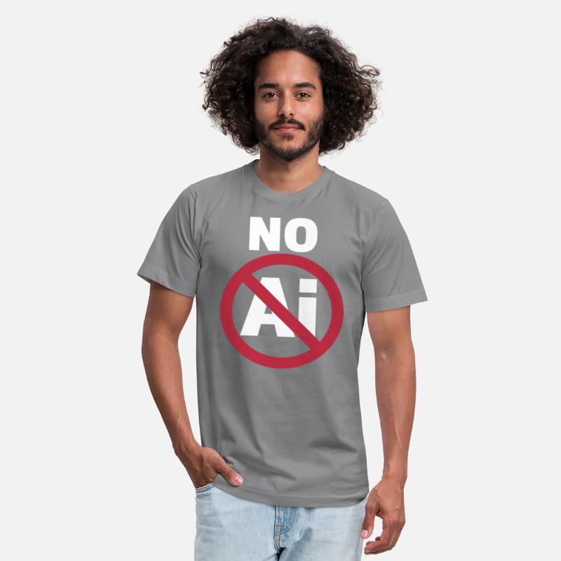 NO AI Stop Ai Sign Against Ai