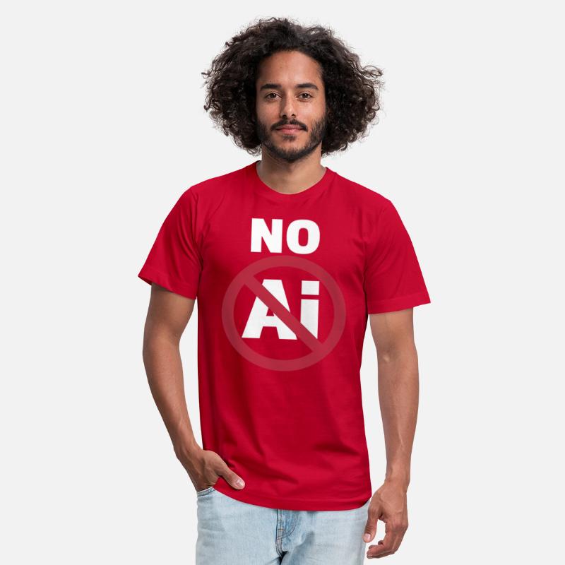NO AI Stop Ai Sign Against Ai