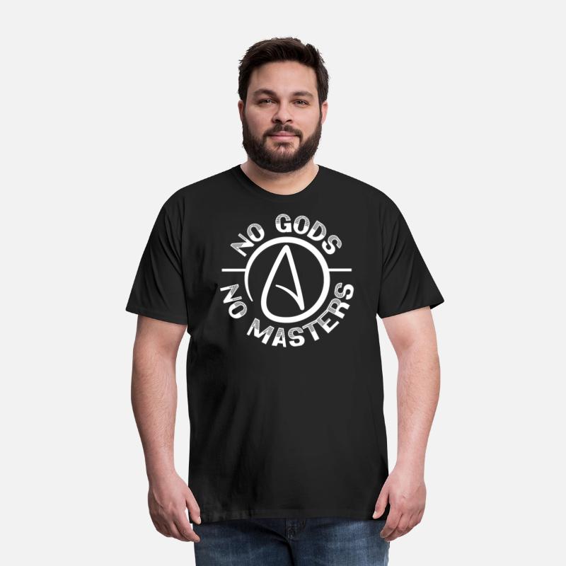 No Gods No Master Anti-Religion Agnostic Atheist