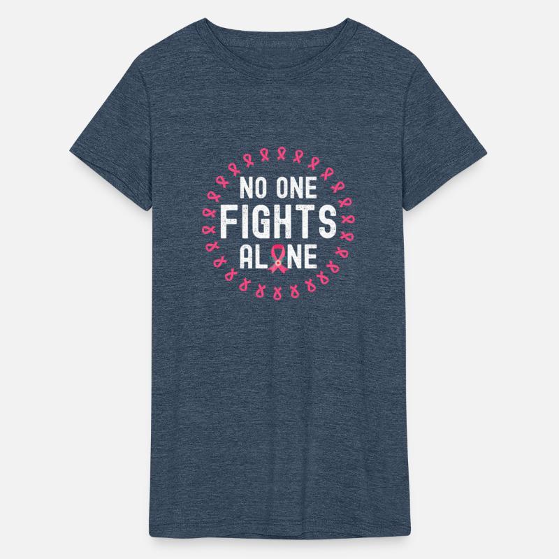 No One Fights Alone Breast Cancer Awareness Month