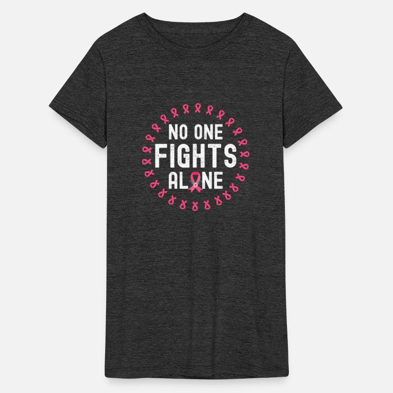 No One Fights Alone Breast Cancer Awareness Month