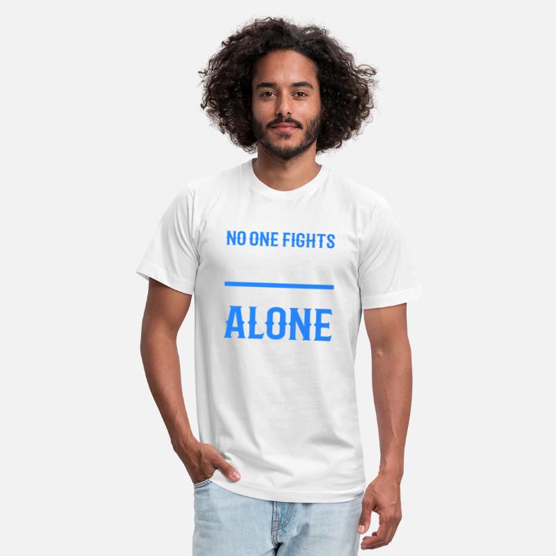 No One Fights Alone Thin Blue Line Police