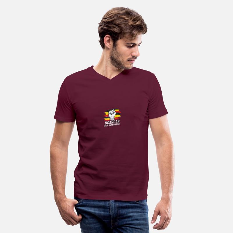 Not Ugandan But Supportive Uganda Flag Country