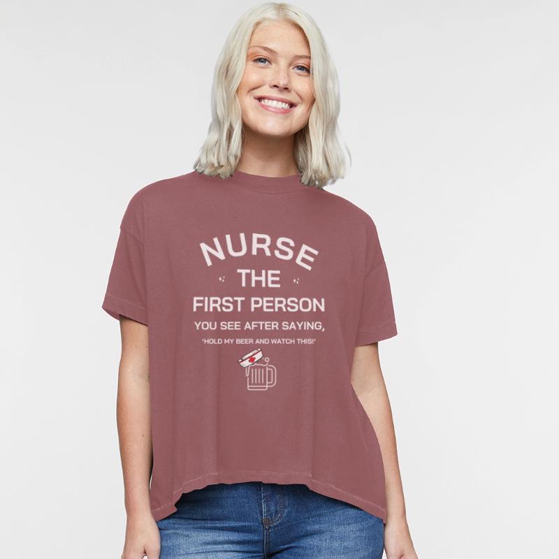 Nurse The First Person You See After Saying Watch