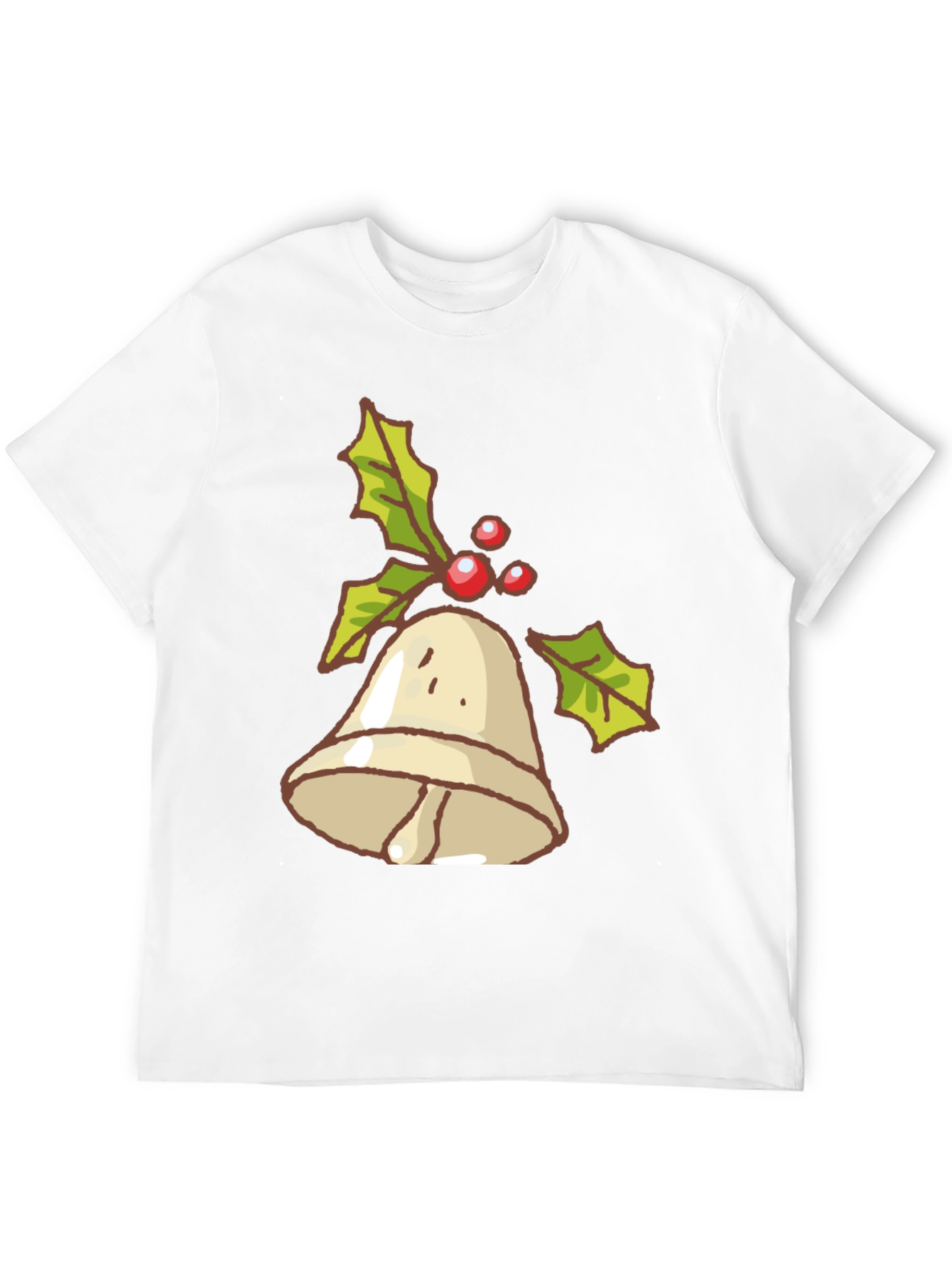 Festive Holiday Bell Graphic Tee