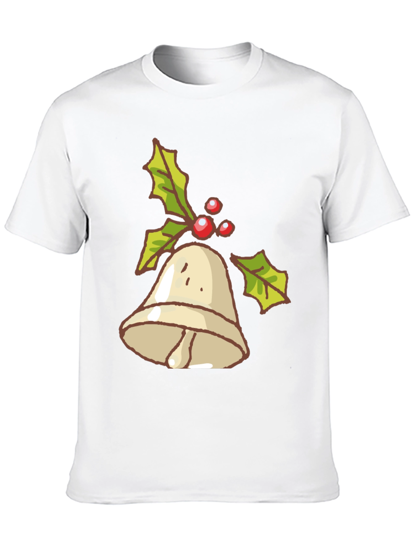 Festive Holiday Bell Graphic Tee