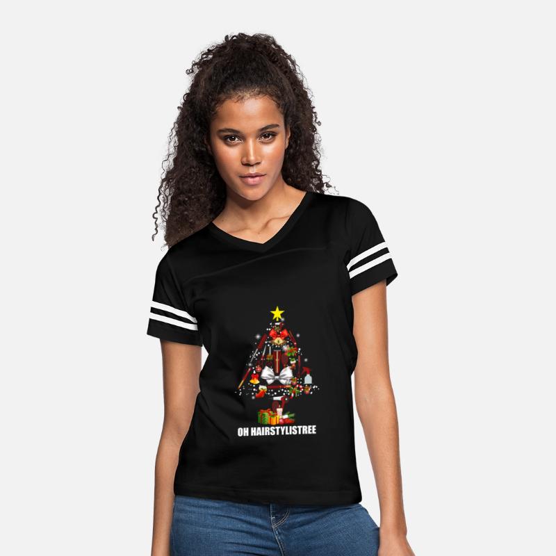 Oh Hairstylist Tree Funny Hairdresser Christmas