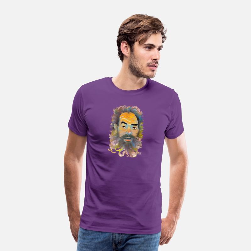 Old man's face