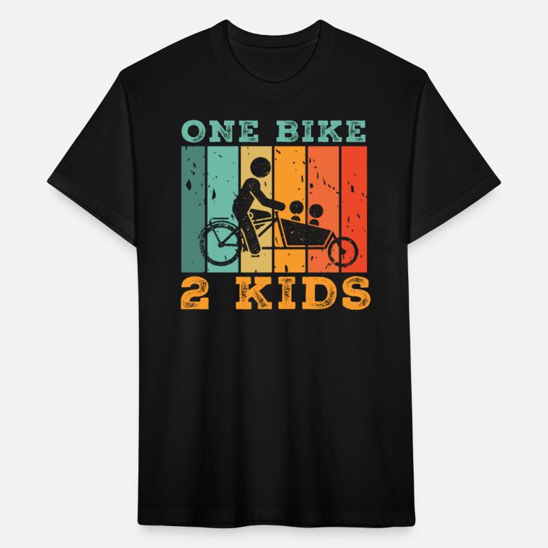 One Bike 2 Kids Retro Bicycle Cargobike