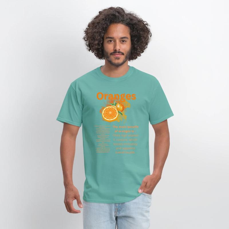 Oranges benefits Vegetables Shirt, Fruit Shirt