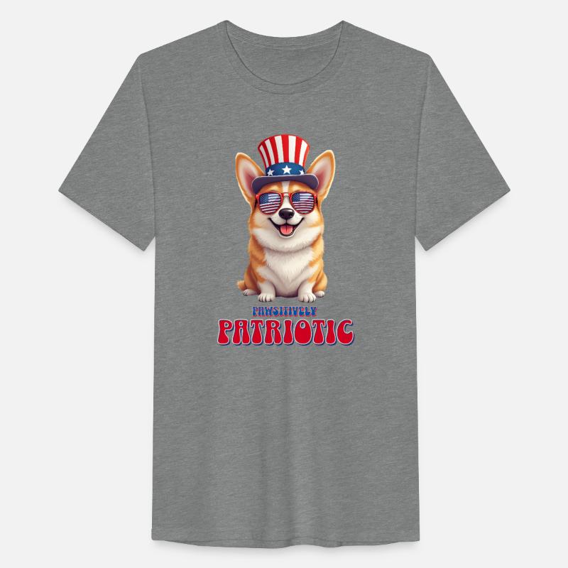 Patriotic Corgi - Pawsitively Patriotic