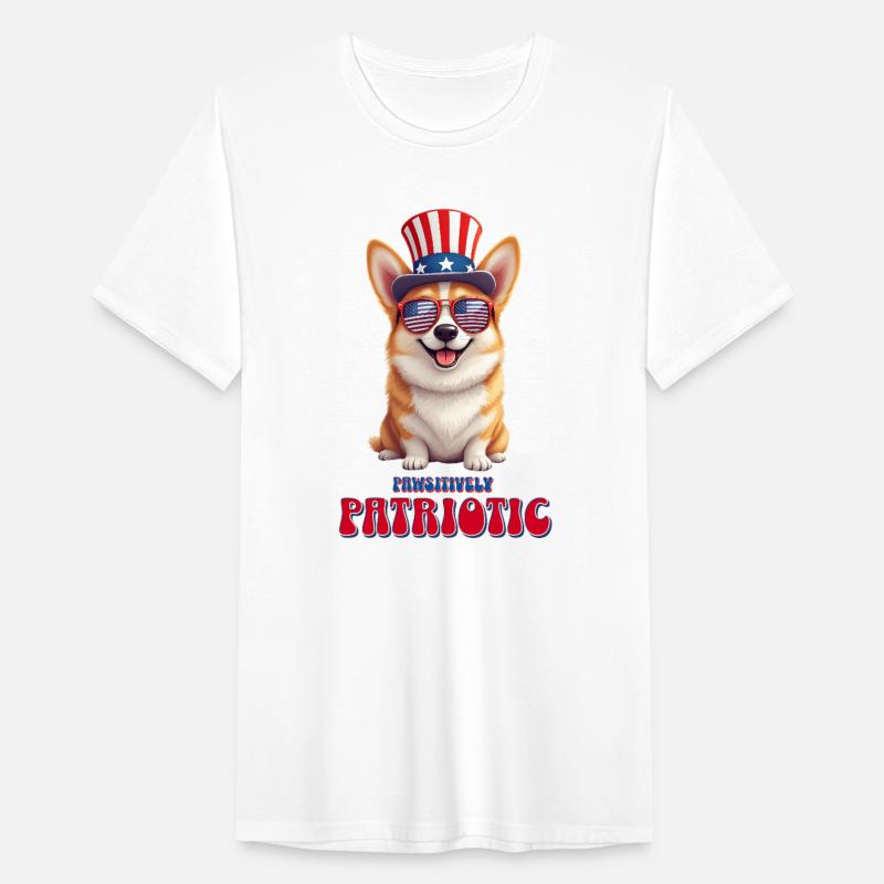 Patriotic Corgi - Pawsitively Patriotic