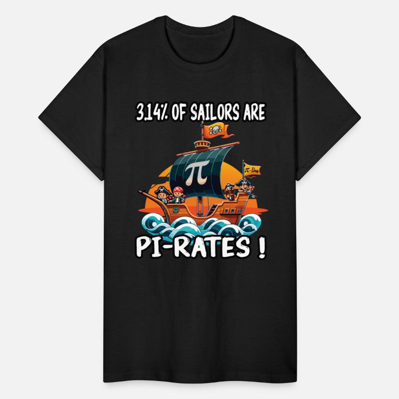 Pi Day 3.14 Pirate Style Math Symbol Fun Design