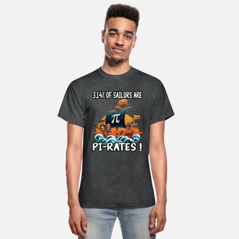 Pi Day 3.14 Pirate Style Math Symbol Fun Design