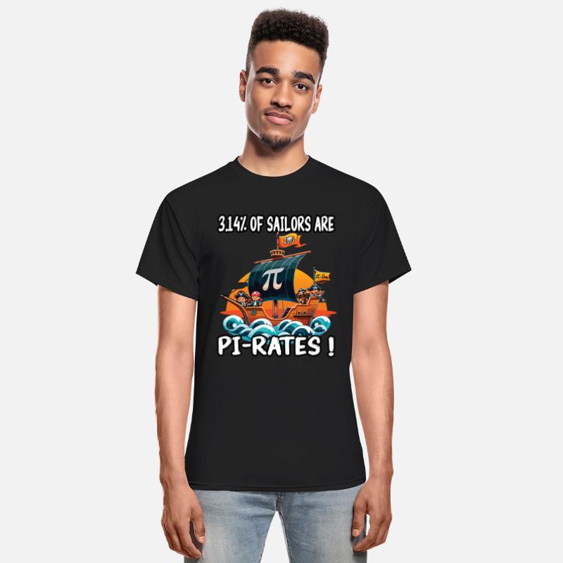 Pi Day 3.14 Pirate Style Math Symbol Fun Design