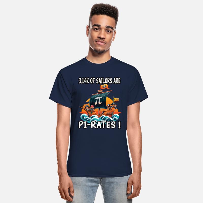Pi Day 3.14 Pirate Style Math Symbol Fun Design