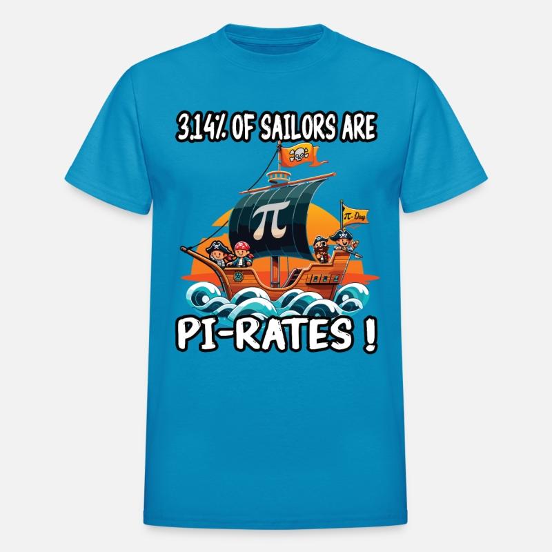 Pi Day 3.14 Pirate Style Math Symbol Fun Design