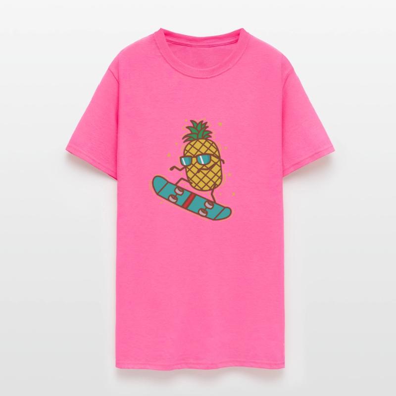 Pineapple rides Skateboard sweet Fruit