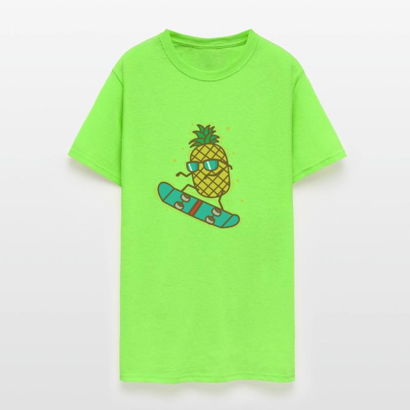 Pineapple rides Skateboard sweet Fruit